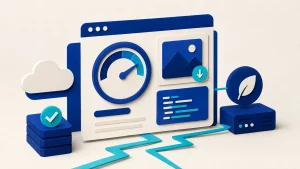 Ilustración sobre cómo mejorar la velocidad de wordpress paso a paso