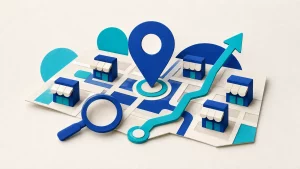 Ilustración sobre SEO local Sevilla