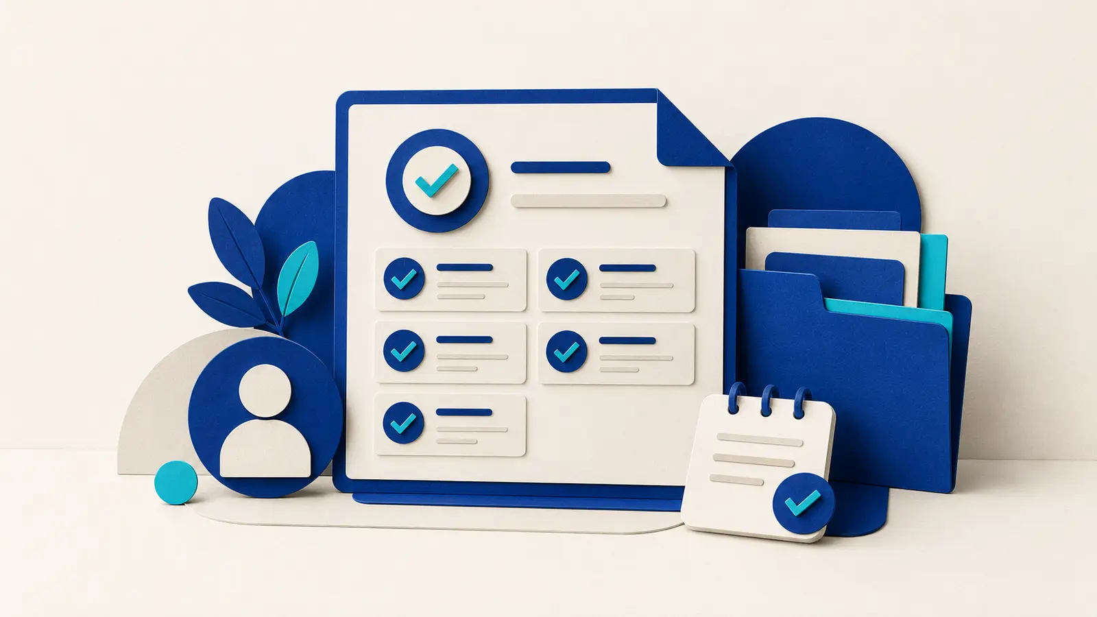 Ilustración sobre ejemplo de briefing creativo real y plantilla para clientes