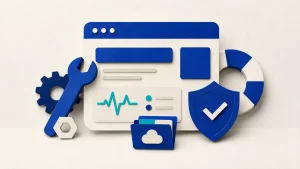 Ilustración sobre qué hacer en una emergencia wordpress: diagnóstico y soluciones