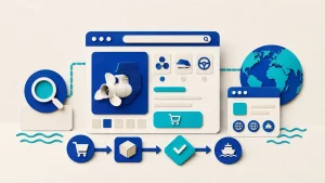Ilustración sobre caso diseño web ecommerce SEO