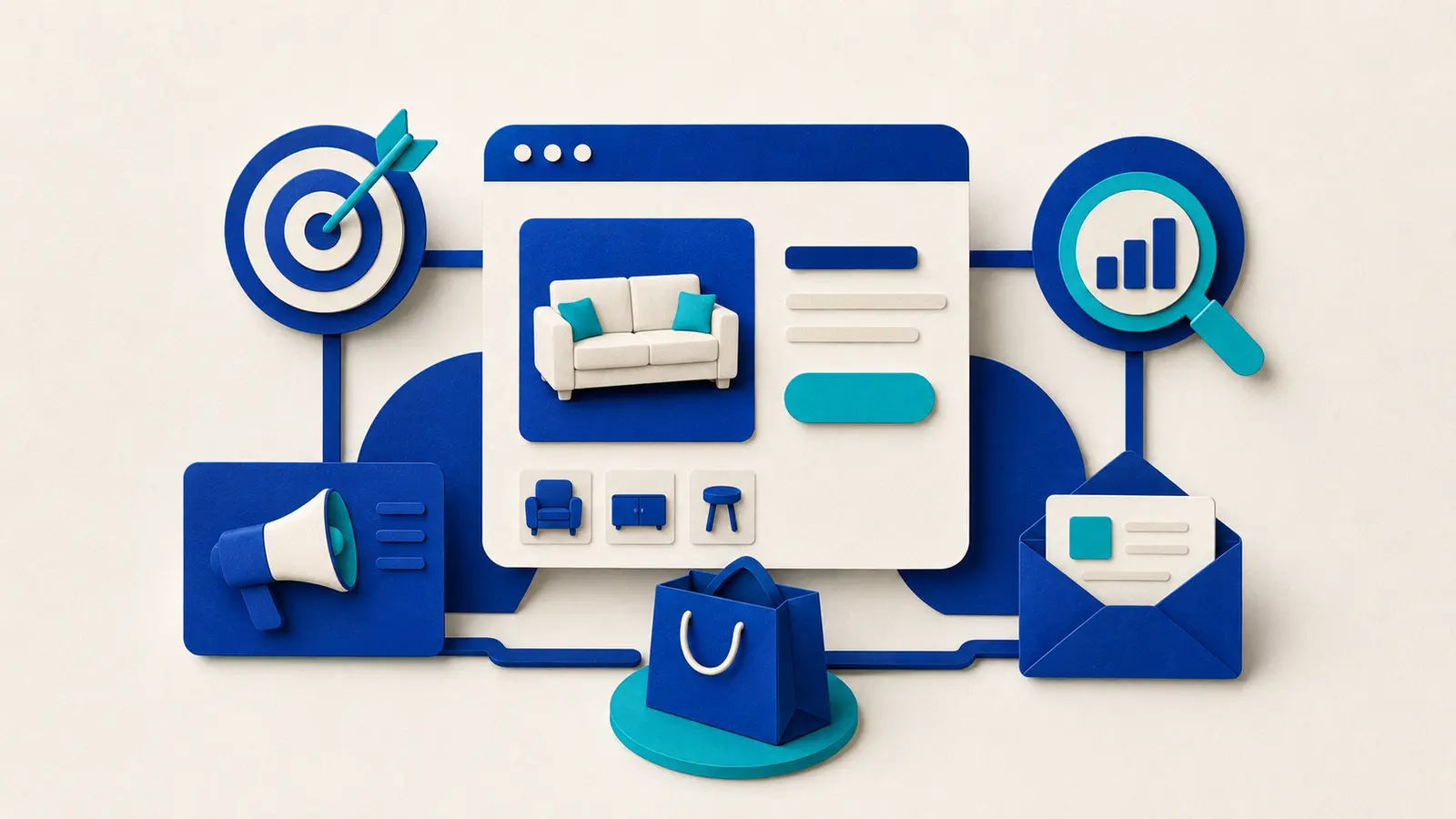 Ilustración sobre caso ecommerce SEO
