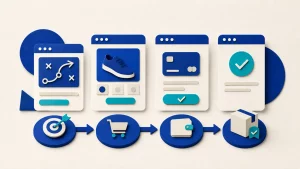 Ilustración sobre cómo crear tienda online que venda