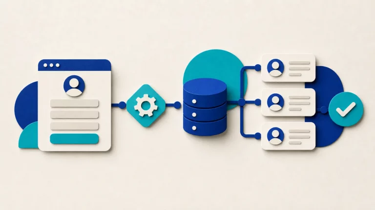 Ilustración sobre integración de formularios de WordPress con un CRM