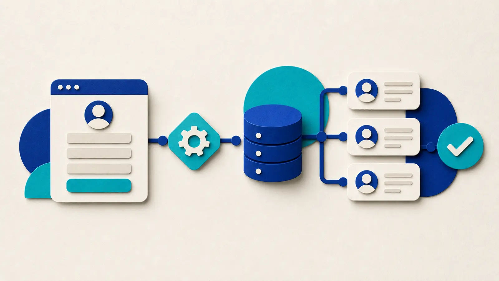 Ilustración sobre integración CRM WordPress